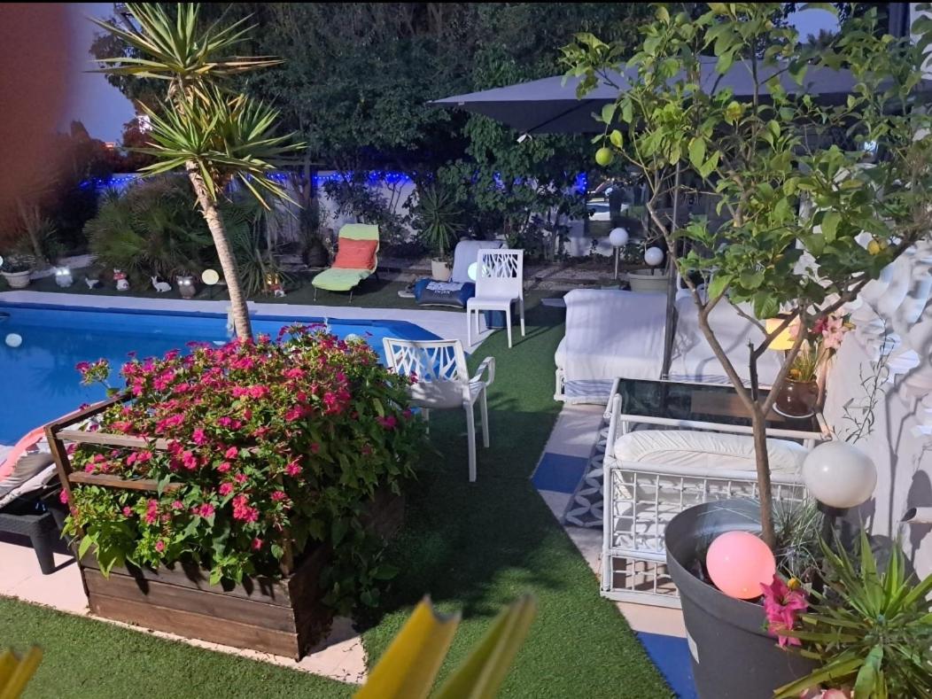 Suite-Junior -Villa Helene - Montpellier Sud - Aeroport- Piscine Privee-2Mn Des Plages Пероль Екстер'єр фото
